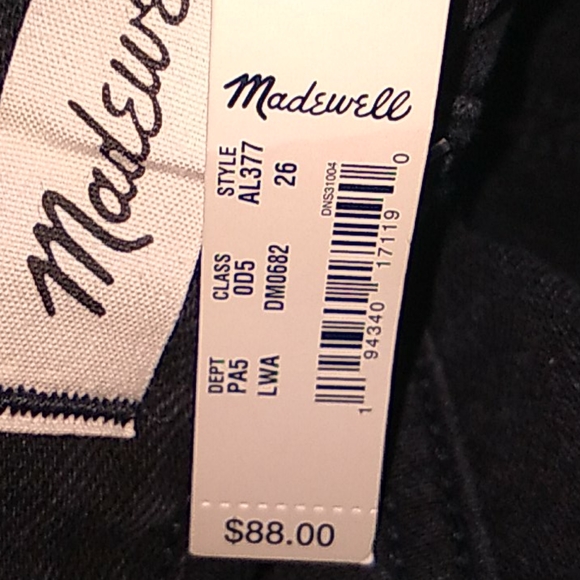 Madewell Denim A Line Mini Skirt in Lunar Wash - Picture 5 of 5